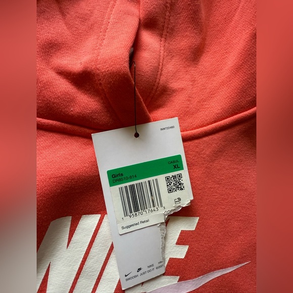 NEW - Girls Nike Pullover Sweater - Picture 4 of 5
